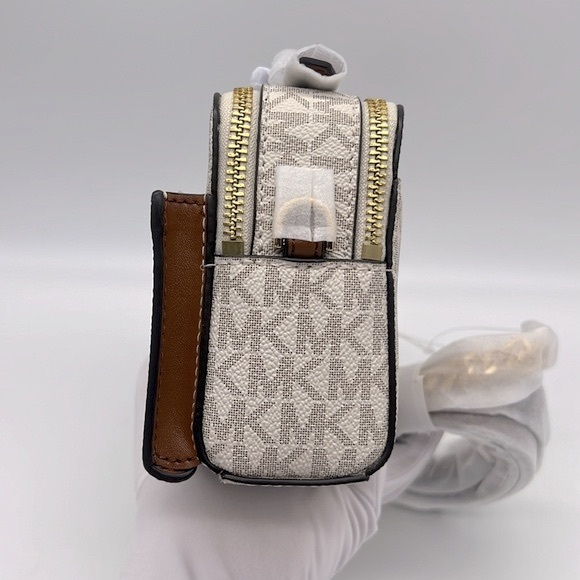 MICHAEL Michael Kors Medium Logo Smartphone Crossbody Bag Vanilla - Picture 4 of 16